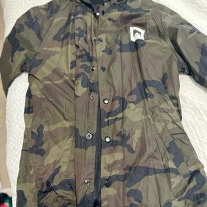Camo Windbreaker